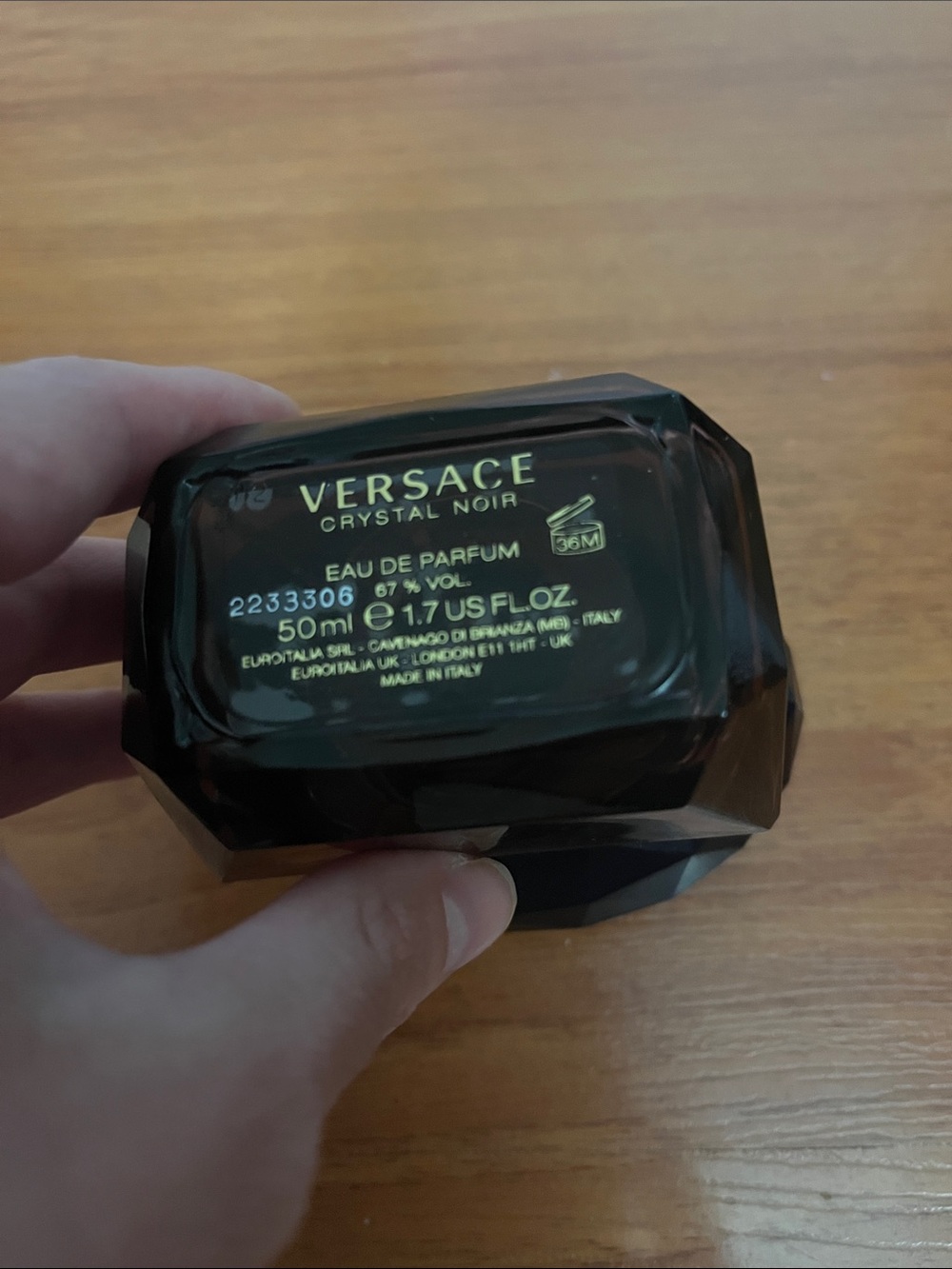 Versace Crystal Noir EDP - 50ml/1.7oz - Picture 3 of 5